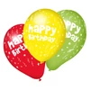Kép 1/2 - Léggömb/10 db Happy Birthday
