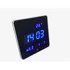 Kép 2/8 - Falióra, LED kijelzős, 28 cm, ALBA "Horledsq", fekete