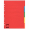 Kép 1/8 - Regiszter, karton, A4, 5 részes, ESSELTE "Economy", színes