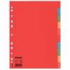 Kép 1/8 - Regiszter, karton, A4, 10 részes, ESSELTE "Economy", színes