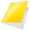Kép 2/8 - Gyorsfűző, laminált karton, A4, LEITZ "Wow", sárga