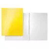 Kép 3/8 - Gyorsfűző, laminált karton, A4, LEITZ "Wow", sárga