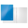 Kép 3/8 - Gyorsfűző, laminált karton, A4, LEITZ "Wow", kék