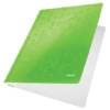 Kép 2/8 - Gyorsfűző, laminált karton, A4, LEITZ "Wow", zöld