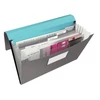 Kép 2/8 - Harmonikamappa, A4, PP, 5 rekeszes, LEITZ "Urban Chic", szürke