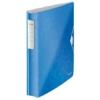 Kép 1/8 - Gyűrűs könyv, 4 gyűrű, D alakú, 52 mm, A4, PP, LEITZ "Active Wow" kék