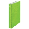 Kép 1/8 - Gyűrűs könyv, 2 gyűrű, D alakú, 40 mm, A4 Maxi, karton, LEITZ "Wow", zöld