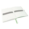 Kép 3/8 - Jegyzetfüzet, exkluzív, A4, kockás, 80 lap, keményfedeles, LEITZ "Complete", fehér