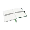 Kép 3/8 - Jegyzetfüzet, exkluzív, iPad méret, kockás, 80 lap, keményfedeles, LEITZ "Complete", fekete