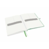 Kép 3/8 - Jegyzetfüzet, exkluzív, iPad méret, vonalas, 80 lap, keményfedeles, LEITZ "Complete", fehér