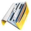 Kép 4/8 - Harmonikamappa, A4, PP, 6 rekeszes, LEITZ "Wow", sárga