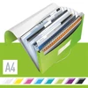 Kép 2/8 - Harmonikamappa, A4, PP, 6 rekeszes, LEITZ "Wow", zöld