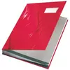 Kép 1/8 - Aláírókönyv, A4, 18 részes, karton, LEITZ "Design", piros