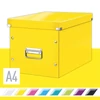 Kép 2/8 - Tároló doboz, L méret, LEITZ "Click&Store", sárga