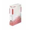 Kép 1/8 - Archiváló doboz, A4, 100 mm, újrahasznosított karton, ESSELTE "Speedbox", fehér