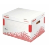 Kép 1/8 - Archiváló konténer, újrahasznosított karton, felfelé nyíló, ESSELTE "Speedbox", fehér