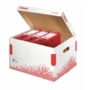 Kép 2/8 - Archiváló konténer, újrahasznosított karton, felfelé nyíló, ESSELTE "Speedbox", fehér