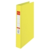 Kép 1/8 - Gyűrűs könyv, 2 gyűrű, 42 mm, A4, PP, ESSELTE "Colour`Ice", sárga