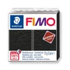 Kép 1/8 - Gyurma, 57 g, égethető, FIMO "Leather Effect", fekete