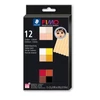 Kép 1/8 - Gyurma, készlet, 12x25 g, égethető, FIMO "Pofessional Ethno", 12 különböző szín