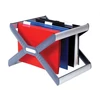 Kép 1/8 - Függőmappa tároló, műanyag, REXEL "Crystalfile Extra Organisa Frame"
