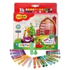 Kép 1/8 - Olajpasztell kréta COLOKIT "Oil Pastel", 24 különböző szín