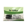 Kép 1/8 - Táblamarker, 2,5 mm, kúpos,  2 db/bliszter, FLEXOFFICE "WB02", fekete