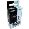 Kép 1/8 - Feliratozógép szalag, 9 mm x 8 m, CASIO, víztiszta-fekete