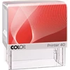 Kép 1/8 - Bélyegző, COLOP "Printer IQ 40" fehér ház - fekete párnával