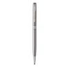 Kép 1/8 - Golyóstoll, 0,7 mm, M, rotációs, díszdoboz, ezüst színű klip, rozsdamentes acél tolltest, PARKER "Royal Sonnet Slim", fe