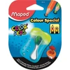 Kép 1/8 - Hegyező, kétlyukú, tartályos, tompára hegyező, MAPED "Color`Peps", vegyes színek