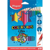 Kép 1/8 - Színes ceruza készlet, háromszögletű, MAPED "Color`Peps", 18 különböző szín