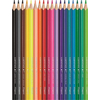 Kép 2/8 - Színes ceruza készlet, háromszögletű, MAPED "Color`Peps", 18 különböző szín