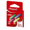 Kép 1/8 - Tűzőkapocs, 26/6, színes, MAPED