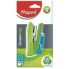 Kép 6/8 - Tűzőgép, No. 10, 15 lap, MAPED "Greenlogic Pocket", vegyes színek