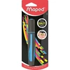 Kép 2/8 - Szövegkiemelő, 1-5 mm, MAPED "Fluo Peps Max", vegyes színek