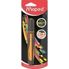 Kép 3/8 - Szövegkiemelő, 1-5 mm, MAPED "Fluo Peps Max", vegyes színek
