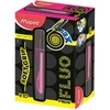 Kép 1/8 - Szövegkiemelő, 1-5 mm, MAPED "Fluo Peps Max", rózsaszín