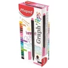 Kép 1/8 - Tűfilc, 0,4 mm, MAPED "Graph`Peps", pink