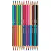 Kép 2/8 - Színes ceruza készlet, kétvégű, háromszögletű, MAPED "Color`Peps Duo", 24 különböző szín