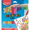 Kép 1/8 - Színes ceruza készlet, háromszögletű, MAPED "Color`Peps", 48 különböző szín