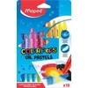 Kép 3/8 - Olajpasztell kréta, MAPED "Color`Peps", 18 különböző szín
