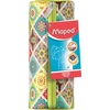 Kép 4/8 - Tolltartó, cipzáras, lányoknak, MAPED, "Mosaic", vegyes minta