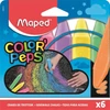 Kép 1/8 - Aszfaltkréta, MAPED "Color`Peps", 6 különböző szín