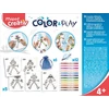 Kép 3/8 - Kreatív készségfejlesztő készlet, MAPED CREATIV, "Color and Play" színező és puzzle