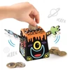 Kép 6/8 - Pénzpersely készítő kreatív készségfejlesztő készlet, színezhető, MAPED CREATIV, "Mini Box"