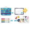Kép 4/8 - Kreatív készségfejlesztő, fehértábla, mágneses, törölhető, utazótáskával, MAPED CREATIV, "Travel Board", lovagregény