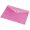 Kép 1/8 - Irattartó tasak, A4, PP, patentos, 180 mikron, PANTA PLAST "Tai Chi", málna