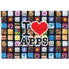 Kép 1/8 - Irattartó tasak, A4, PP, patentos, 180 mikron, PANTA PLAST "Apps"