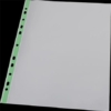 Kép 1/8 - Genotherm, lefűzhető, színes szélű, fényes felületű,  A4, 40 mikron, PANTA PLAST, zöld
